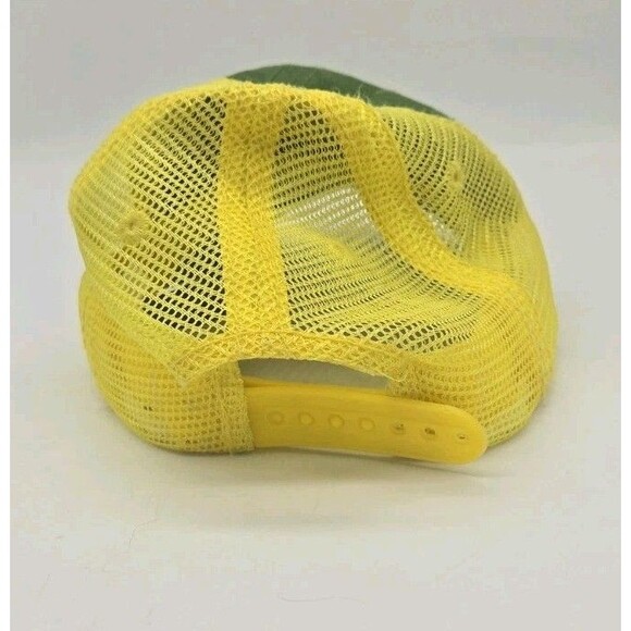 John Deere Toddler Snapback Hat Embroidrd Classic Green Yellow Mesh Adjustbl Cap - Picture 3 of 9